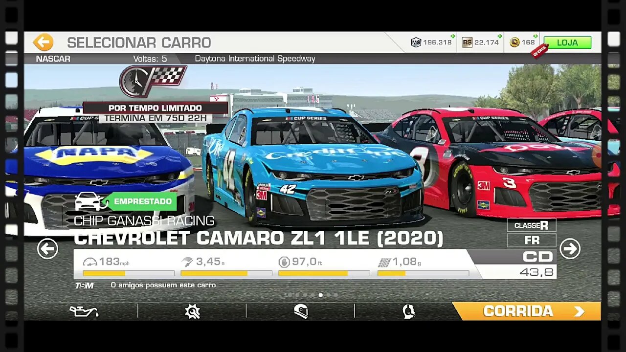 GUIGAMES - Real Racing 3 - NASCAR DAYTONA 500 em16 de novembro de 2020