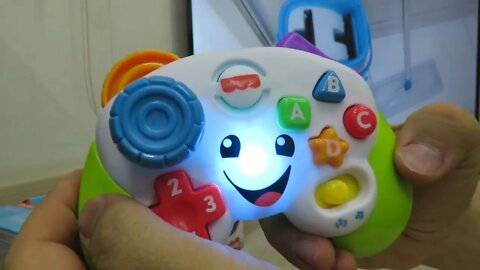 Controle Videogame, Fisher Price, Mattel