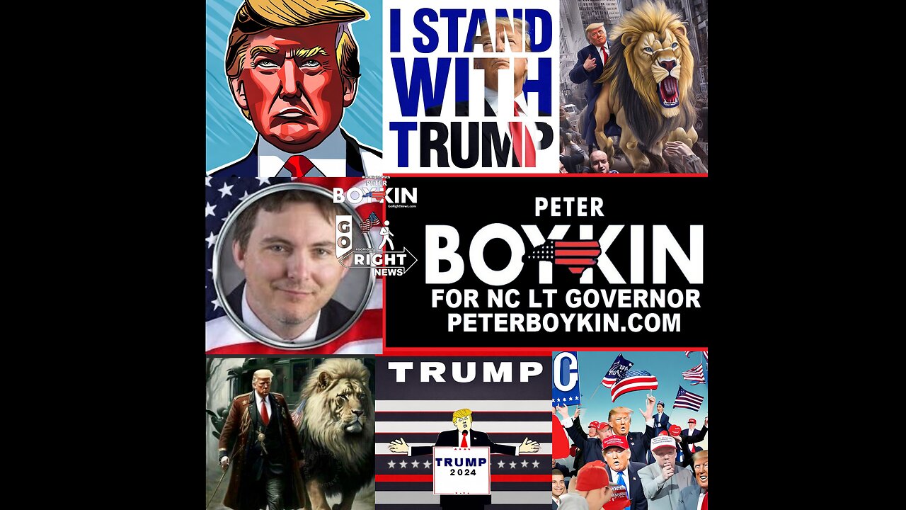 I Stand With Trump - Peter Boykin 2024