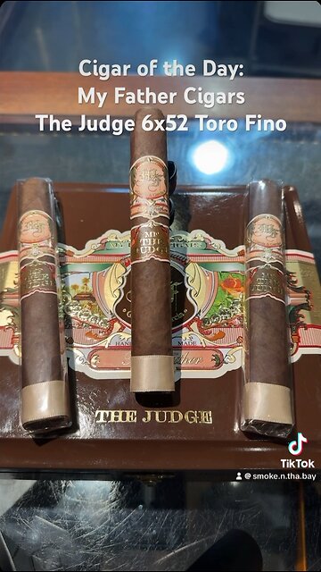 My Father Cigars The Judge 6x52 Toro Fino #Shorts #Short #CigarOfTheDay #Cigars #Cigar #Stogie #MF