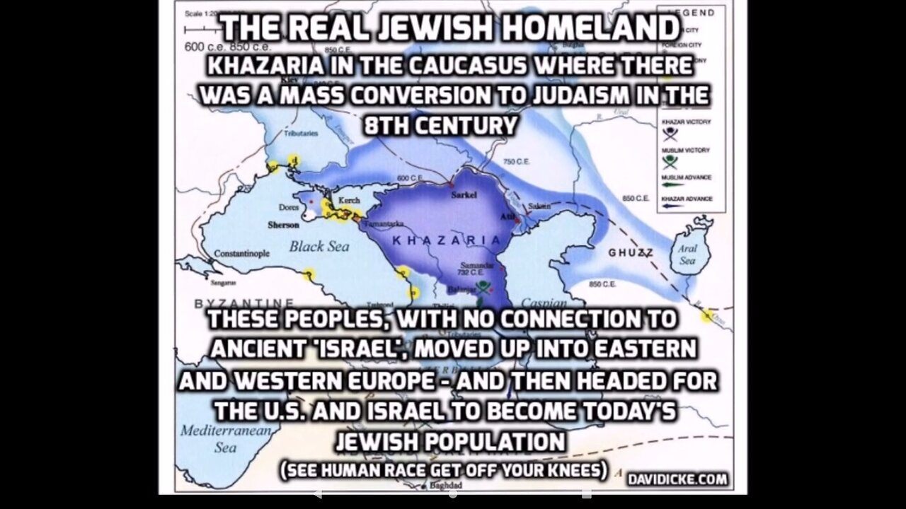 MANKIND 🐜 history of the khazarian mafia,