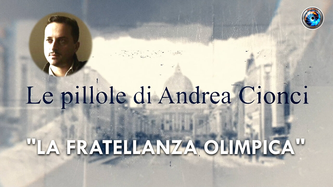 Andrea Cionci, "la fratellanza olimpica"