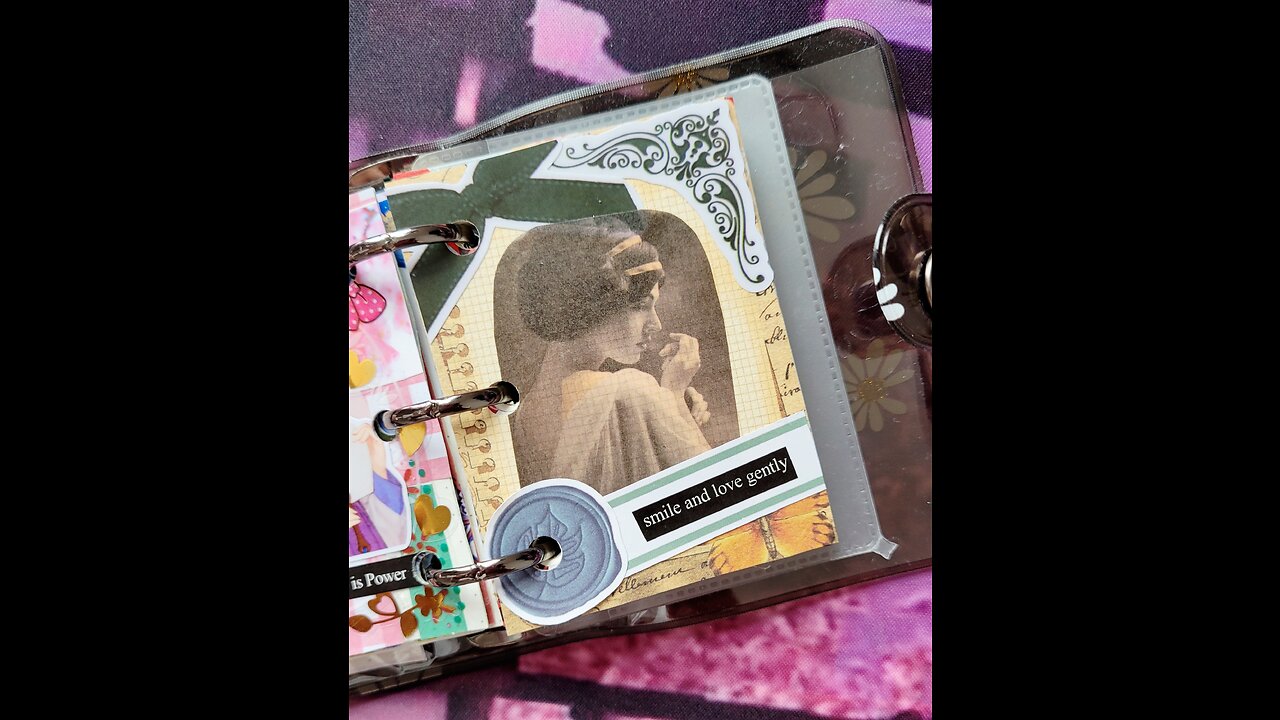 ASMR | SCRAPBOOKING | VINTAGE | SMILE AND LOVE GENTLY