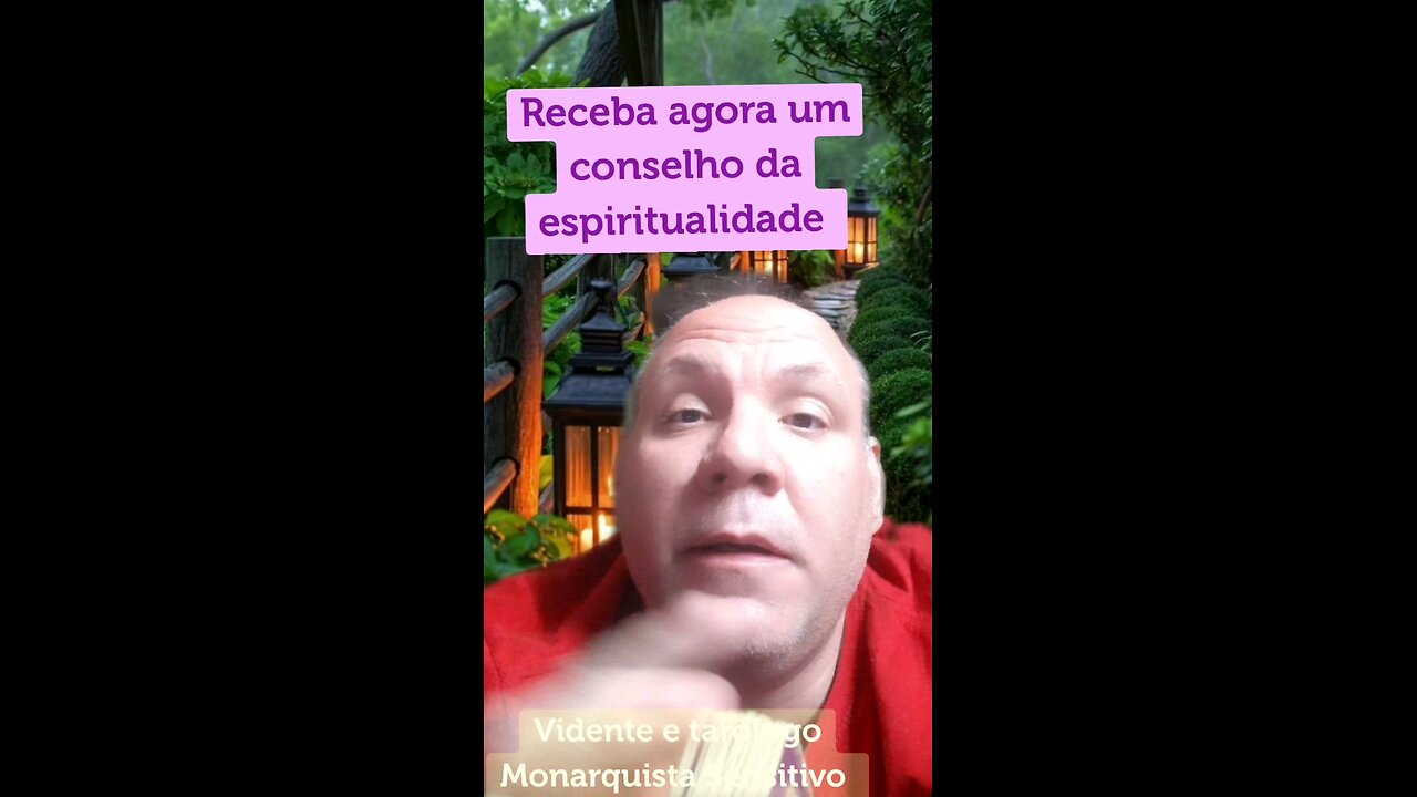 receba agora um conselho da espiritualidade