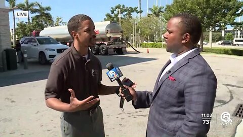 West Palm Beach church gives away free gas to 100 people