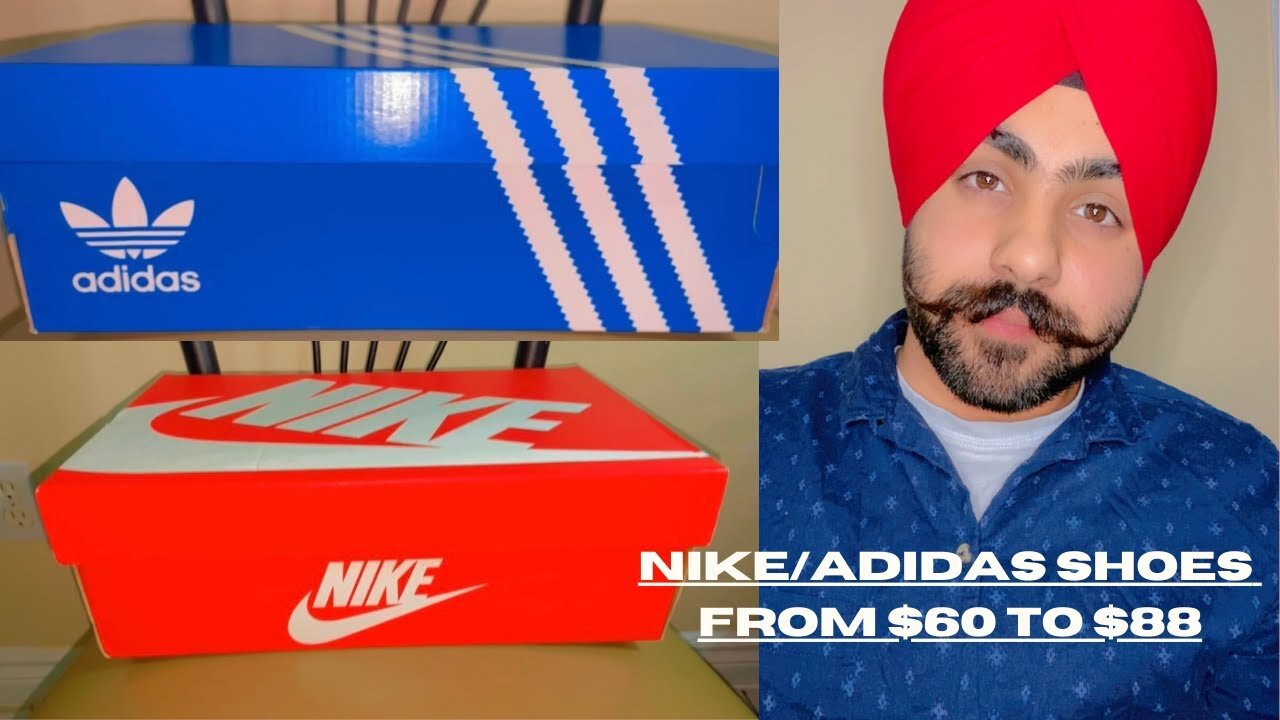 Adidas and Nike shoes || Daman Kukreja