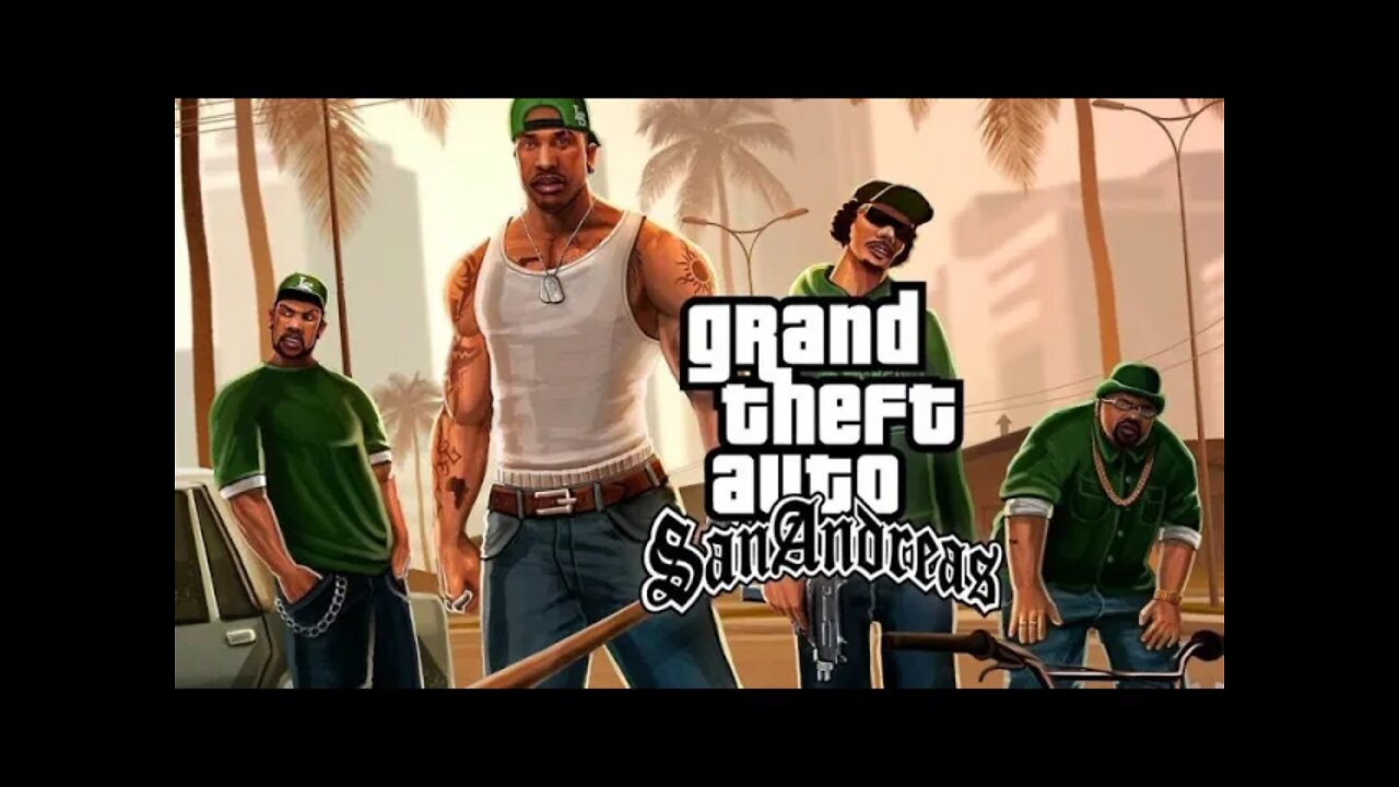 PS5 Grand Theft Auto San Andreas Remastered Gameplay Ultra High Graphics 4K HDR 60 FPS