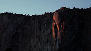 Yosemite's 'Firefall' draws crowds from across the globe to witness the magnificent spectacle