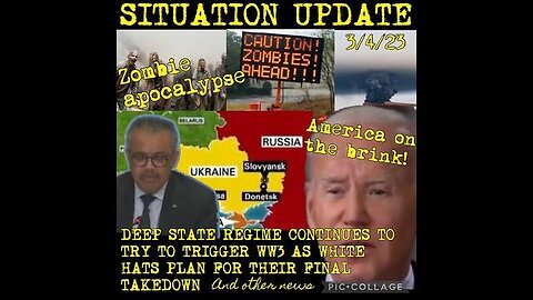 SITUATION UPDATE - AMERICA ON THE BRINK! DEEP STATE CONTINUES TO TRIGGER WW3! WHITE HATS PLAN ...