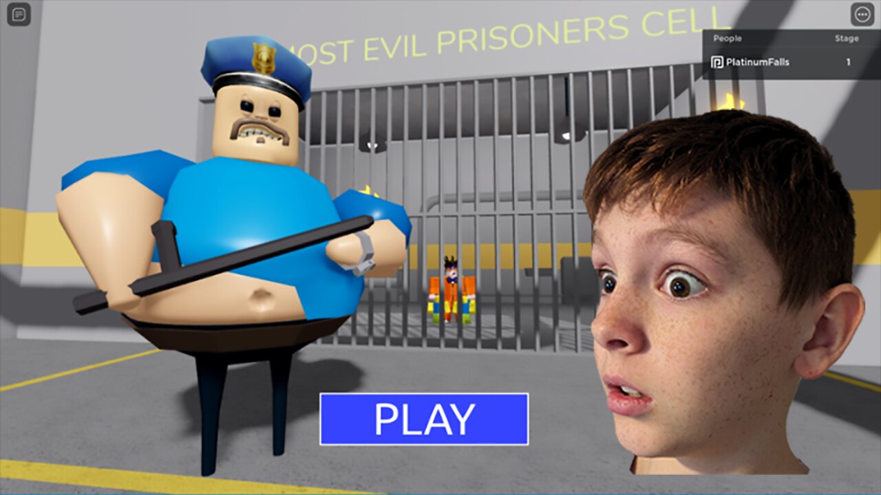 I Escaped Mr. Berry's Prison on ROBLOX