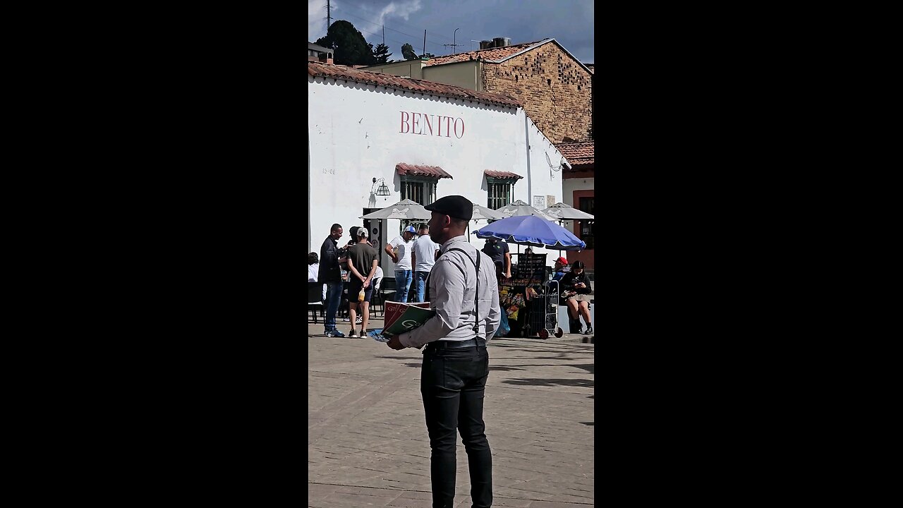 Vert nice day out here La Candelaria Bogota