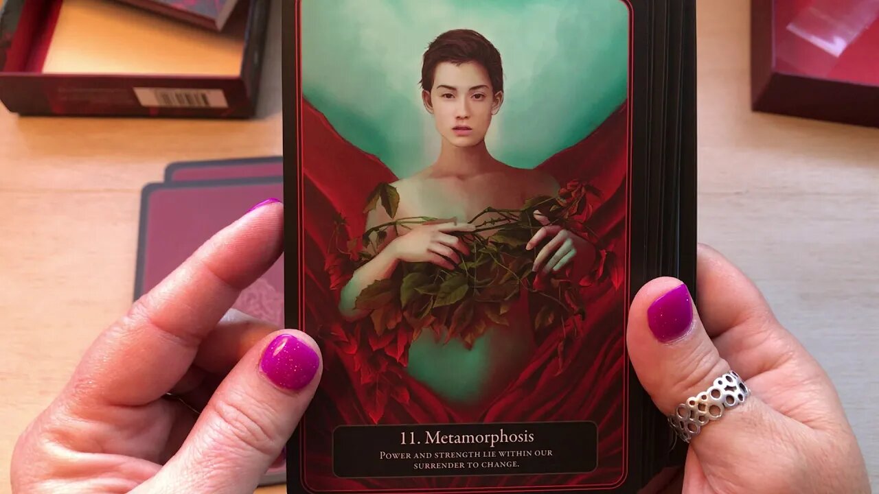 Unboxing The Lantern Oracle by Angelina Mirabito