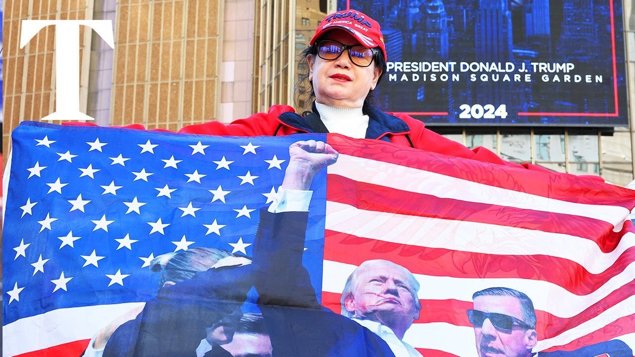 LIVE: Donald Trump supporters gather for major MAGA rally in New York