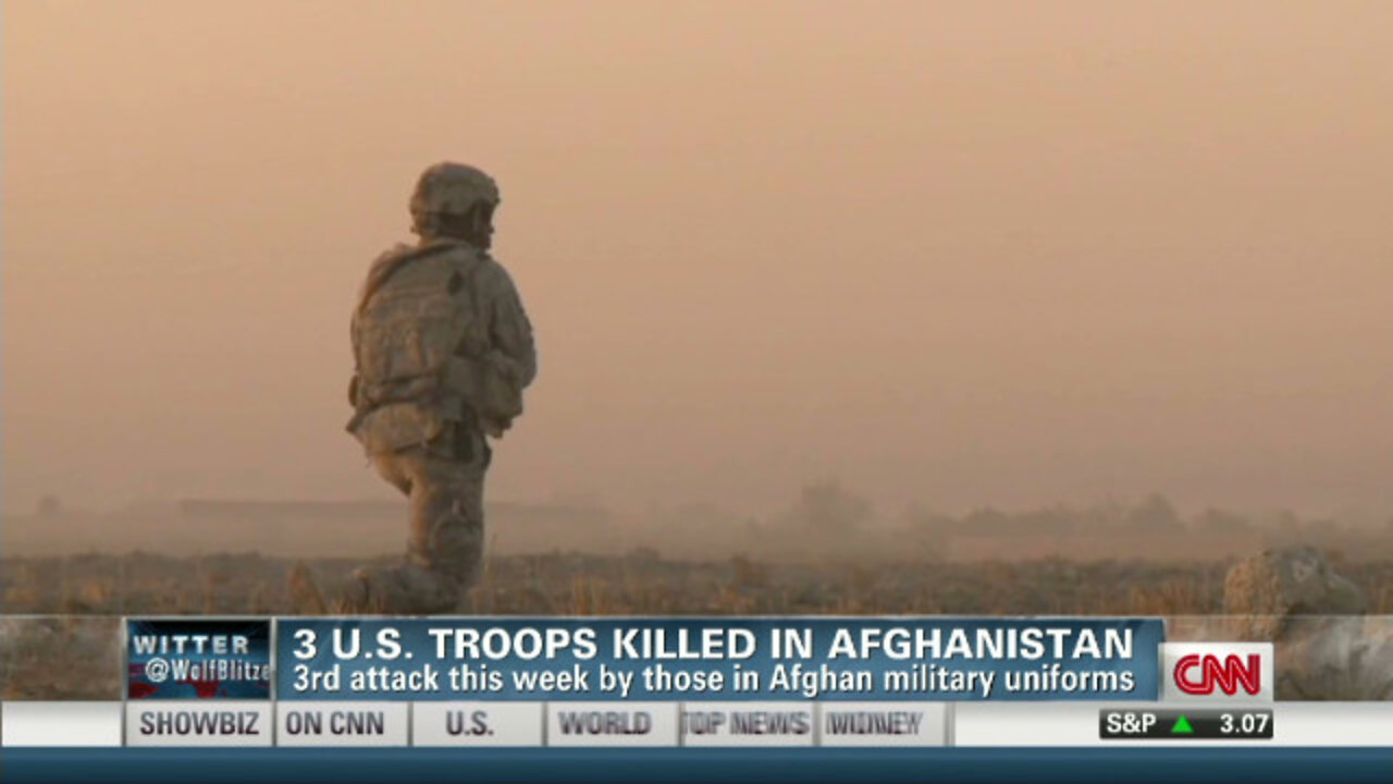 3 U.S. Troops Killed By Man in Afghan Security Uniform