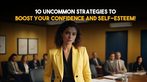 10 Uncommon Strategies to Boost Your Confidence and Self Esteem | Daily Growth