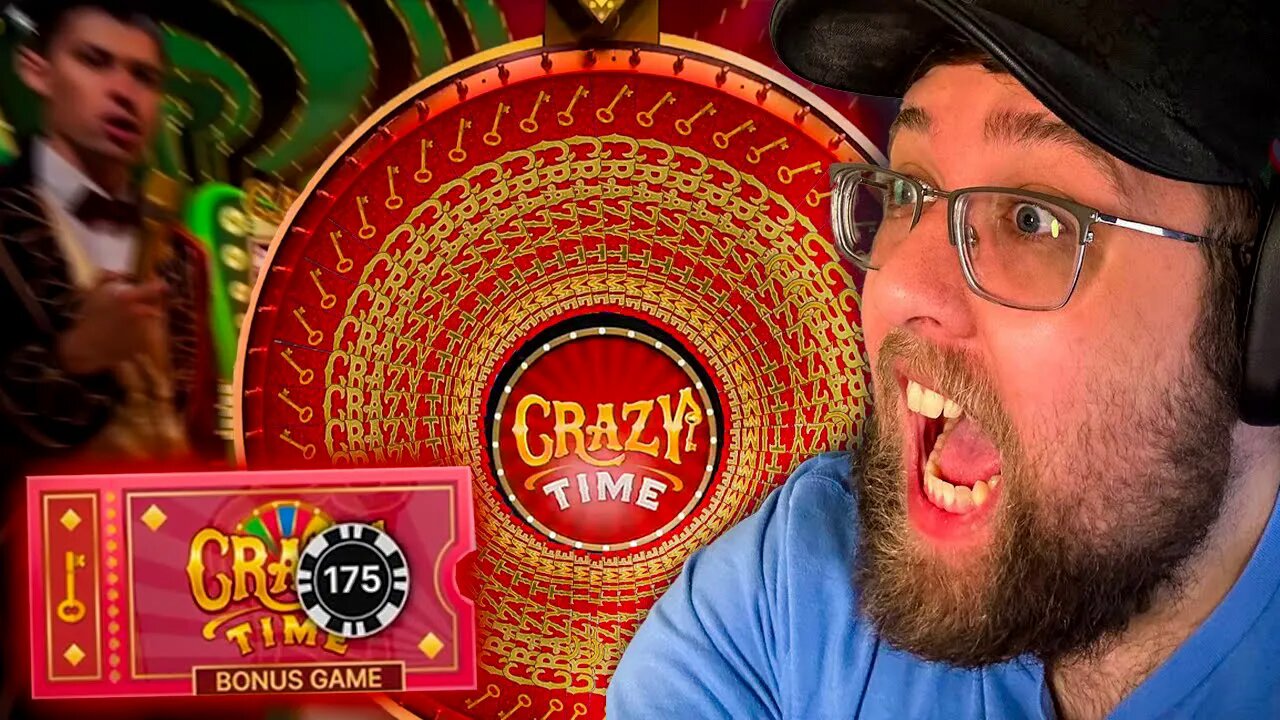 MY BIGGEST BET ON CRAZY TIME GAME SHOW (HUGE WIN)