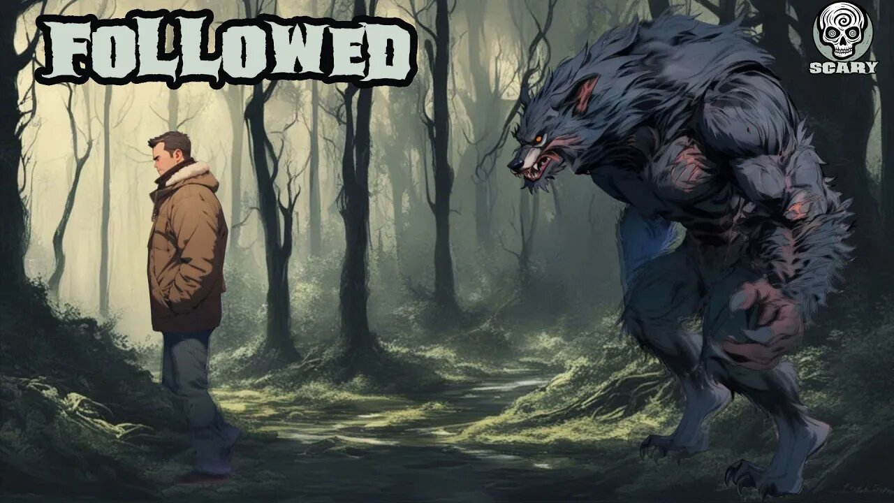 Animated Werewolf Story: Dogman Horror Story Animated