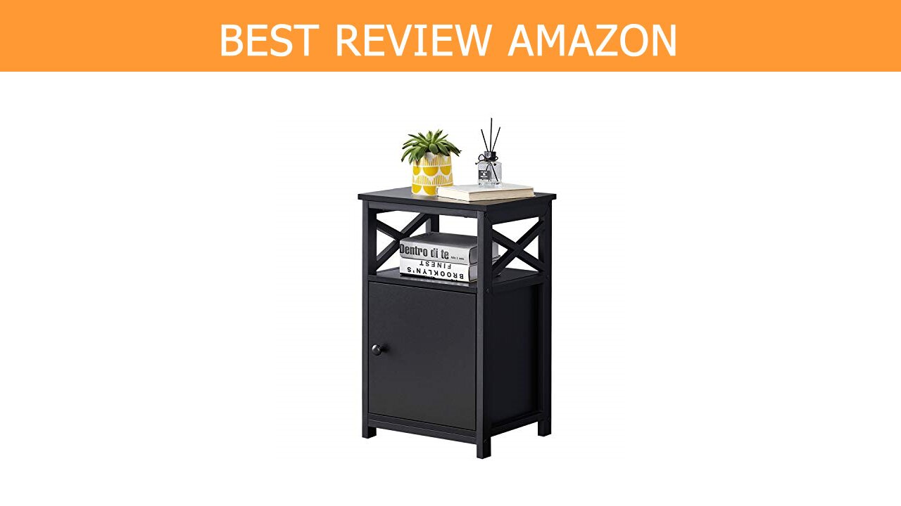 VECELO Modern End Table Nightstand Review