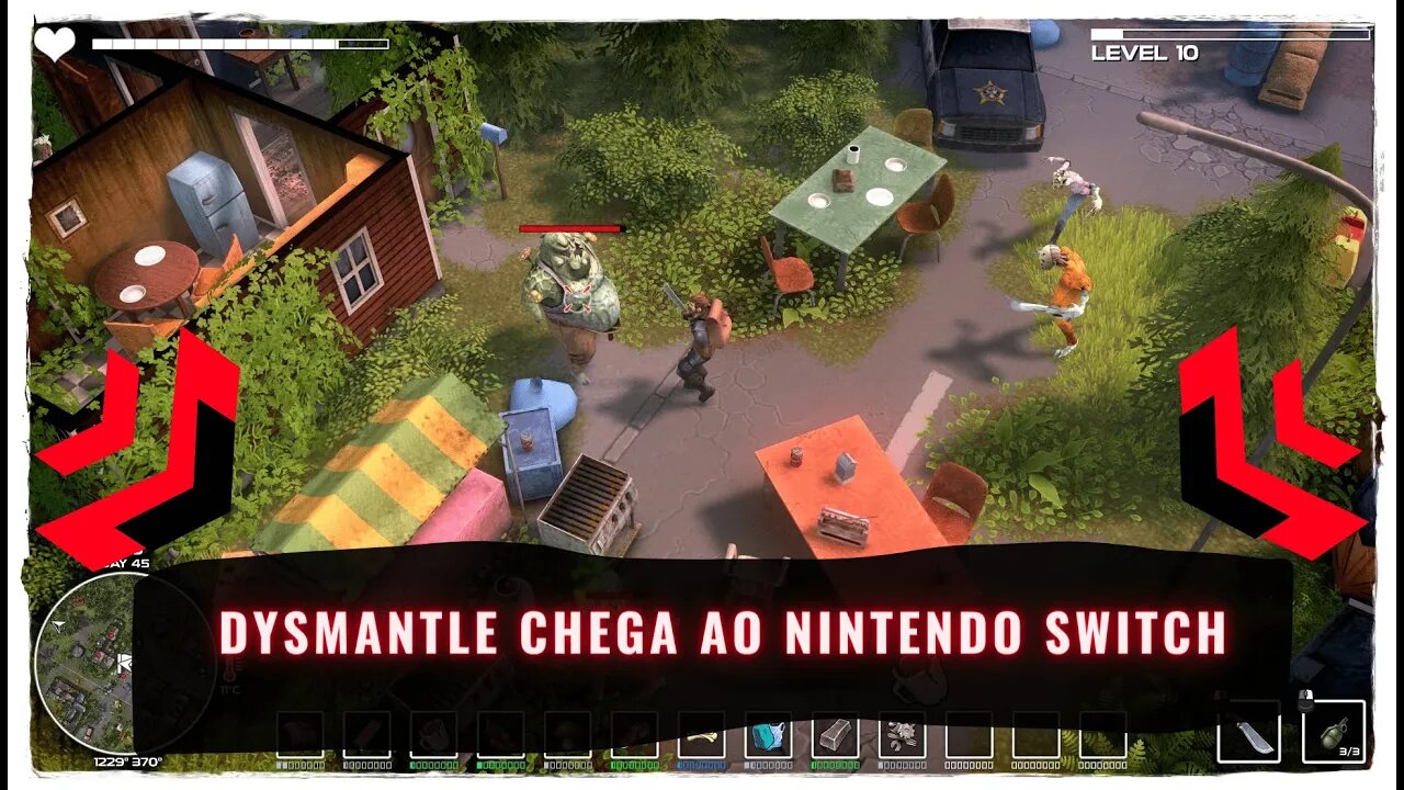 DYSMANTLE Nintendo Switch (Jogo de RPG, Ação, Aventura e Simulação Já Disponível)