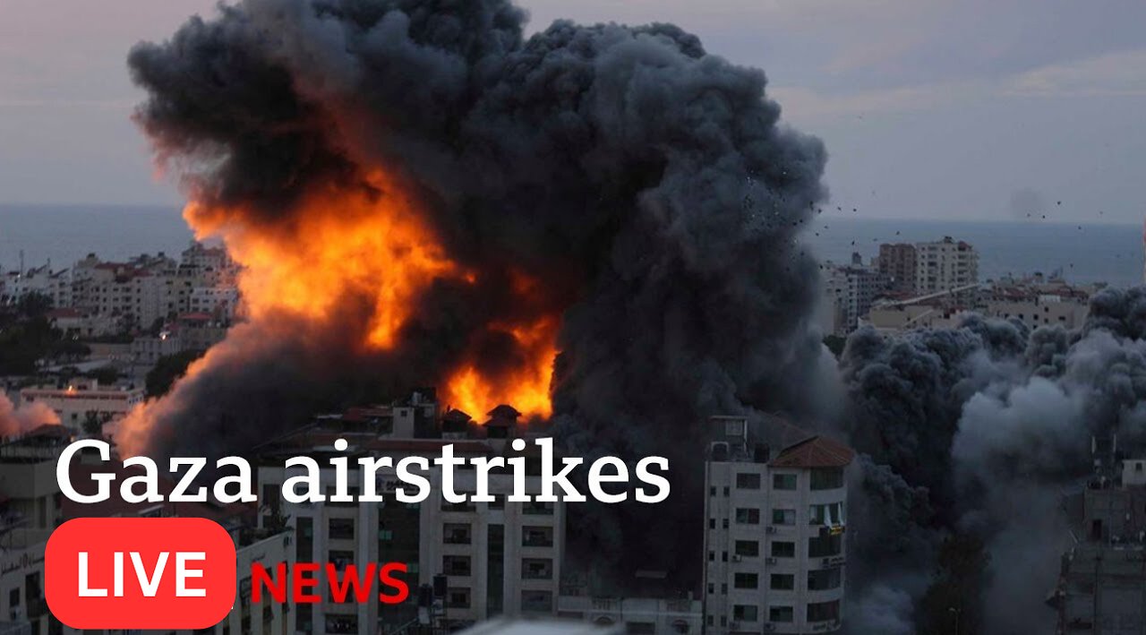 Massive Gaza onslaught as Israel warns airstrikes are “just the beginning” - Live News