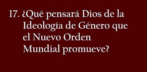 La Ideología de Género según la Biblia