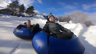 Gateway Parks provides family fun tubing during the holiday season