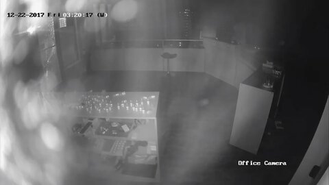 Dec 22nd 2017, CEV Langford break in.Office 320 Vgod entrance