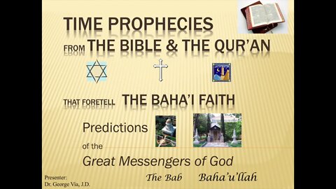 Biblical Time Prophecies - The Promised One, Part 7