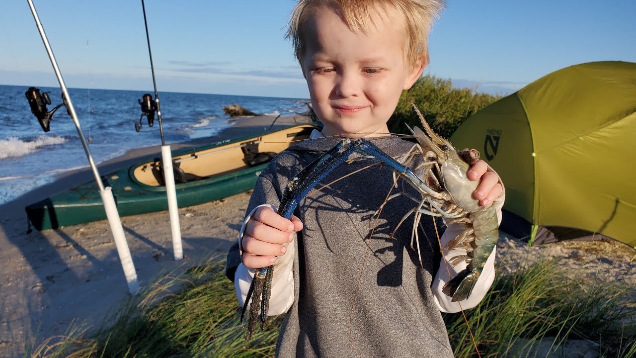 Camping on Abandoned Island & Fishing Catch and Cook