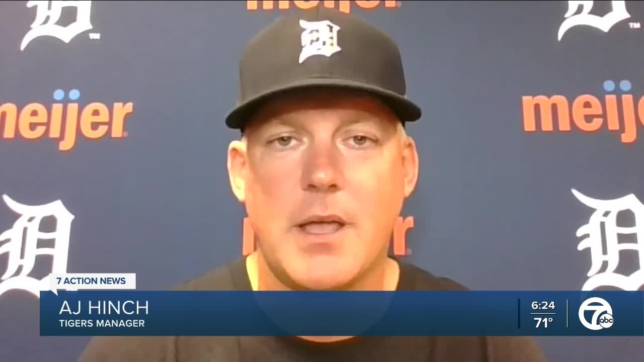 Tigers place Baddoo, Hill on IL after outfield collision