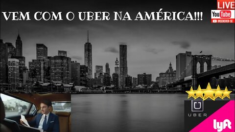 UBER NA AMÉRICA! VEM COMIGO