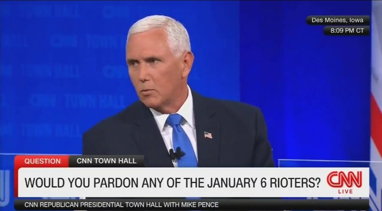 Pence: I Have No Interest In Pardoning J6 Prisoners