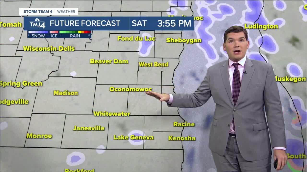 Brisk weekend; Some flurries possible SaturdayvBrisk Weekend; Some flurries possible Saturday