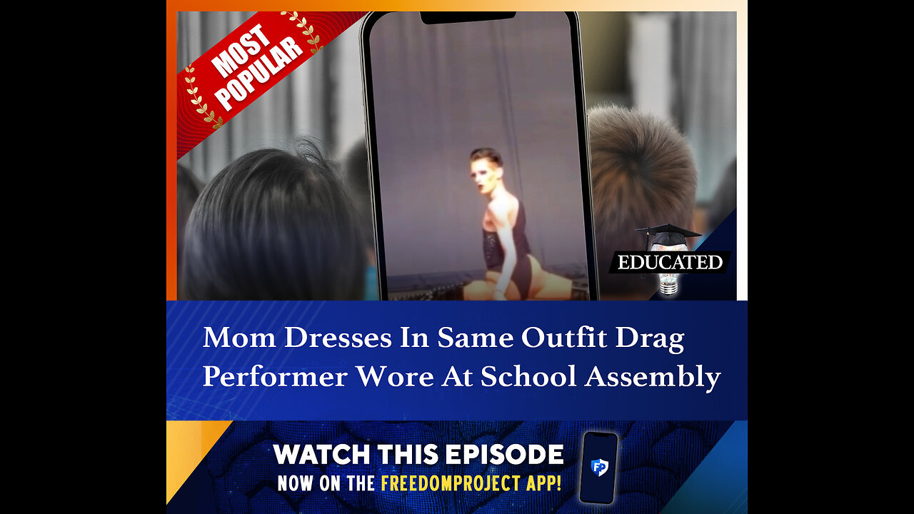 Mom Dresses In Same Outfit Drag Performer Wore At School Assembly