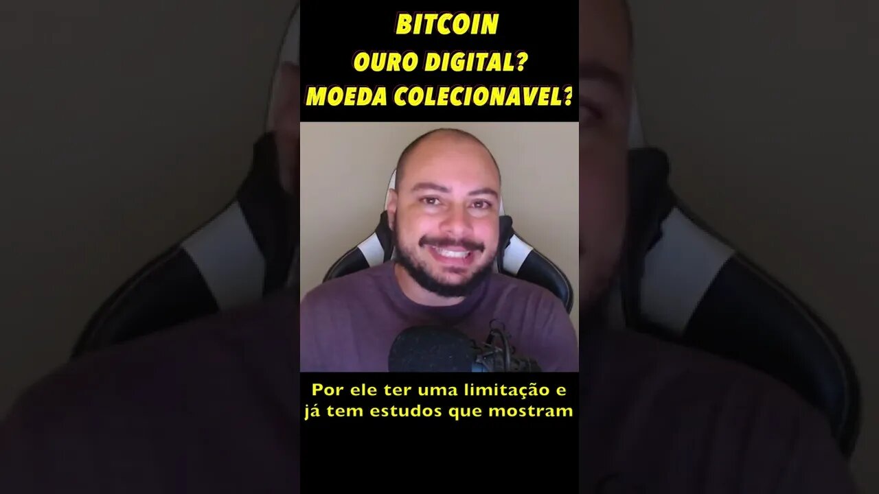 BITCOIN - OURO DIGITAL? ITEM DE COLECIONADOR?