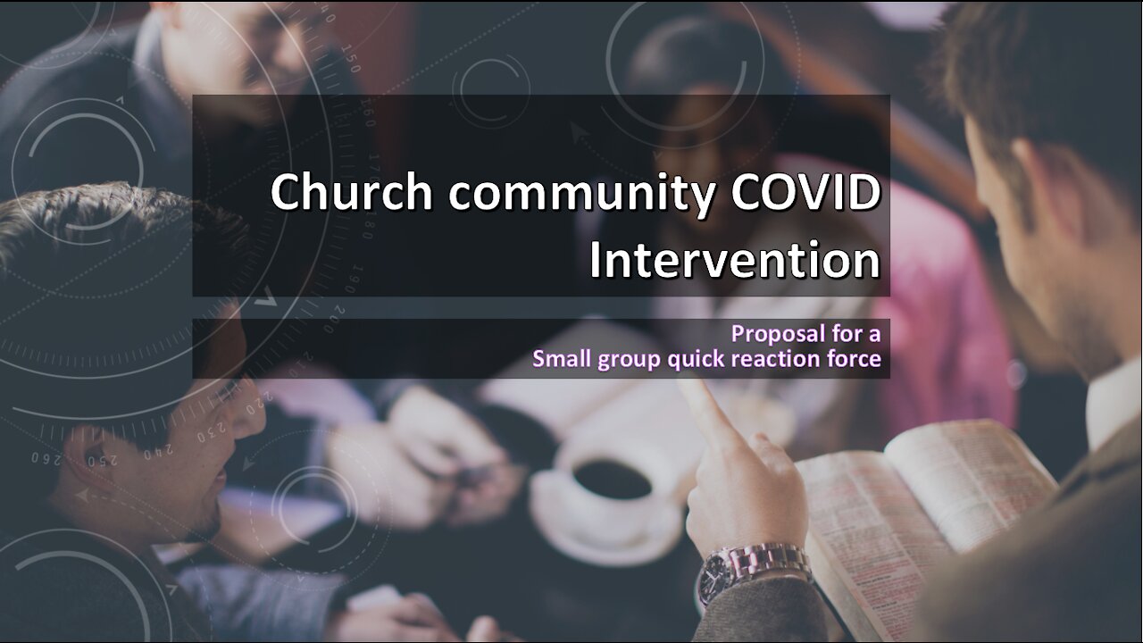 Church community COVID Intervention