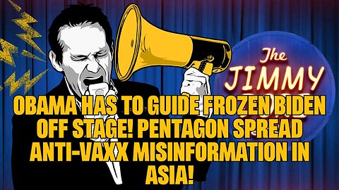 Obama Has To Guide FROZEN Biden Off Stage! Pentagon Spread Anti-Vaxx Misinformation In Asia!