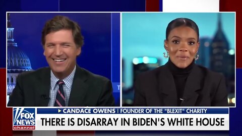 Candace Owens joins Tucker Carlson to discuss the exit of 21 Black staffers from the White House