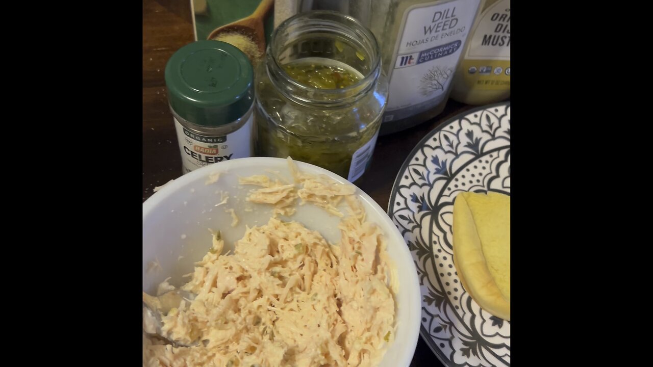 An easy chicken salad concoction