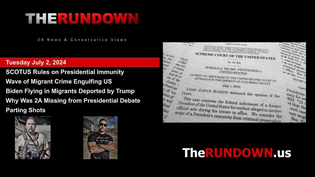 #739- SCOTUS Says Trump Has Immunity for "Official Acts"