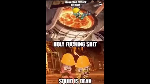 Squidward fucking dies