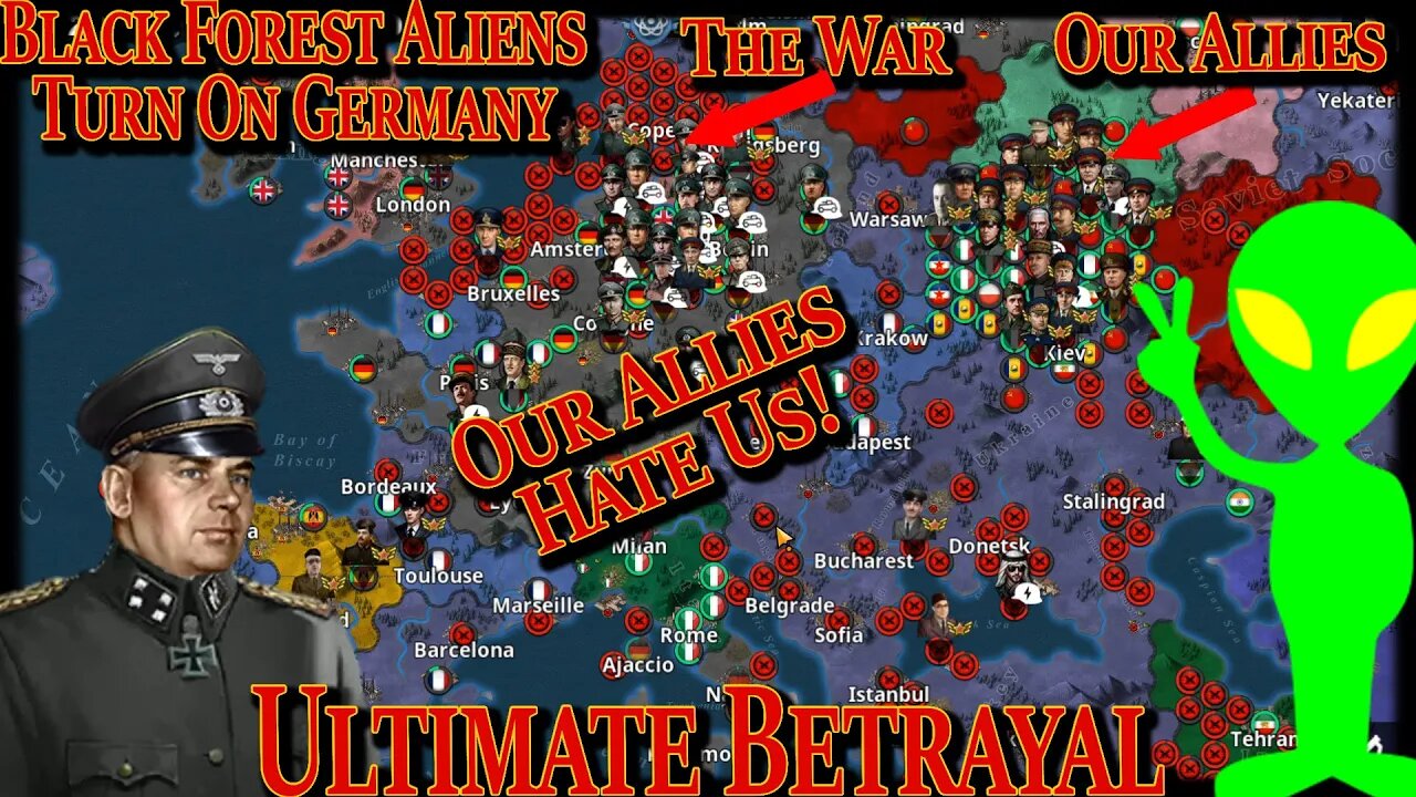 Ultimate Betrayal #2 👽 The War Is LOST! - Great Patriotic War Mod World Conqueror 4