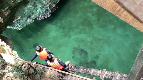 Cliff Jumping at Marcos Island