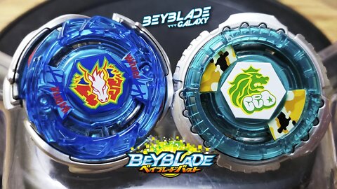 STORM PEGASIS .10G.Qc' vs ROCK LEONE .0.M - Beyblade Burst ベイブレードバースト