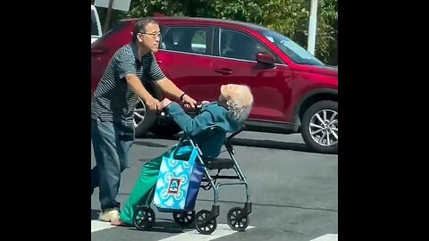 Looks Like A Good Boy Taking His Grandma To Empty Out Her Bank Account