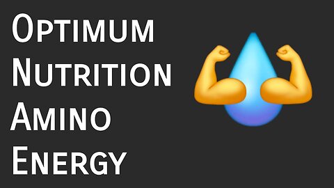 I Tried the Most Popular Amino Energy Product