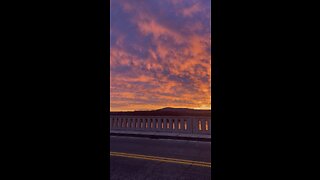 Beautiful sunrise.