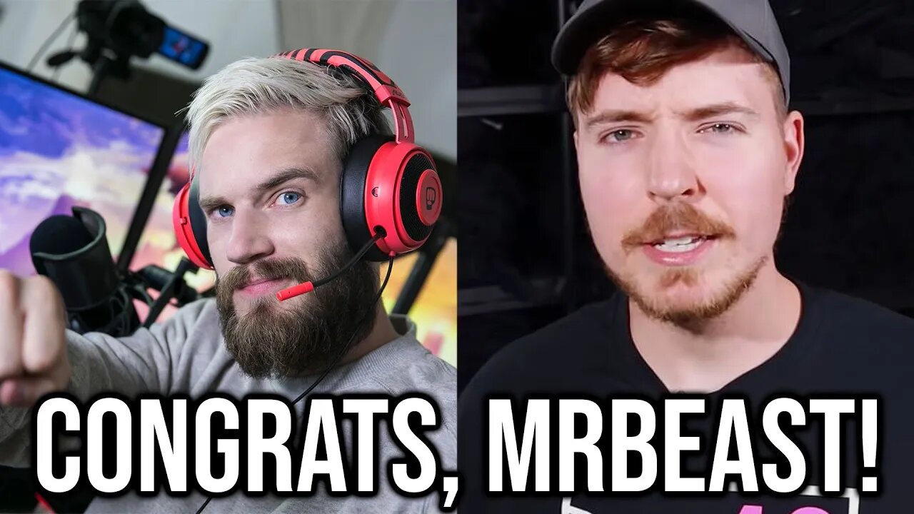 MrBeast Overtakes PewDiePie As King of YouTube...