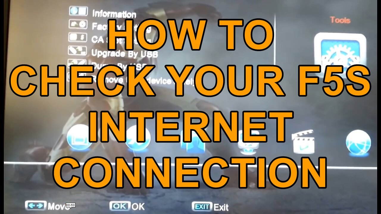 How to Check your F5s Internet Connection