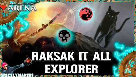 🔴⚫RAKSAK IT ALL⚫🔴||Streets of New Capenna || [MTG Arena] Bo1 Red Black Artifact Aggro Explorer Deck